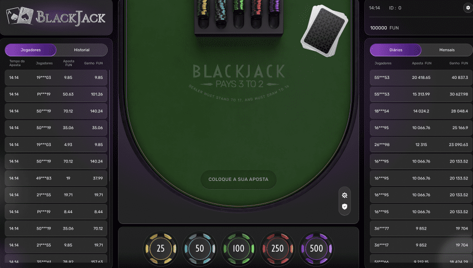 Jogue Blackjack de graça